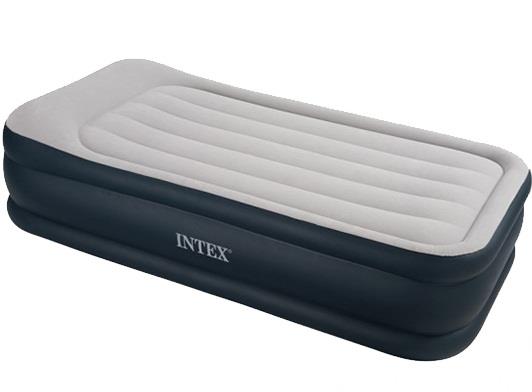 Односпальная надувная кровать с насосом Intex 67732 - изображениe 1