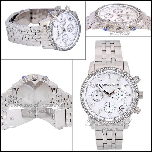 Michael Kors Womens Ritz Silver-Tone MK5650 - изображениe 1