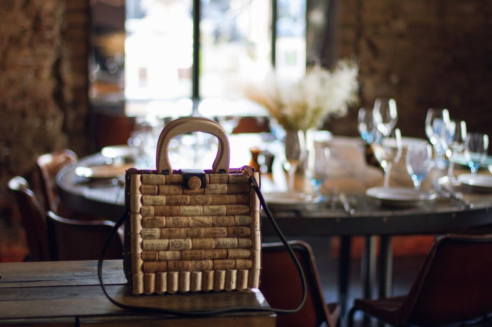 Сумка из пробки - изображениe 1