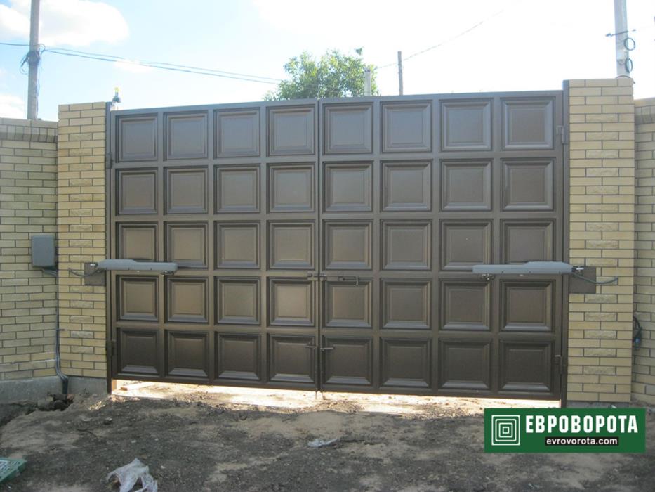 Компания Евроворота Гаражные автоматические секционные ворота - изображениe 2
