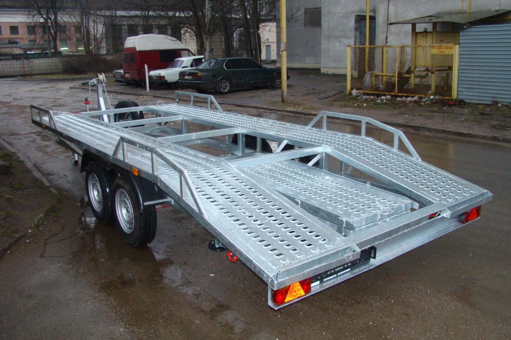 Прицеп двухосный цена - договорная - изображениe 1