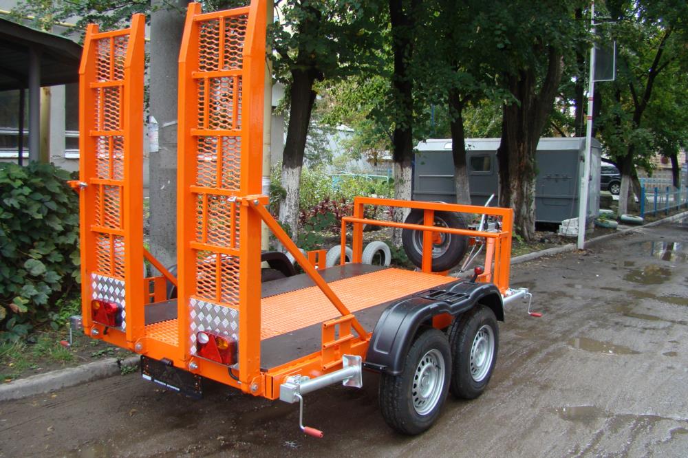 Прицеп двухосный цена - договорная - изображениe 4