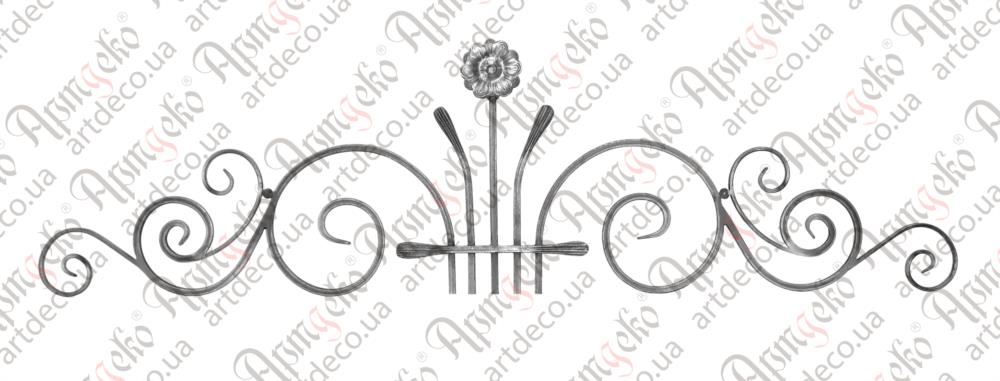 Кованные верхушки для внешних металлоконструкций - изображениe 1