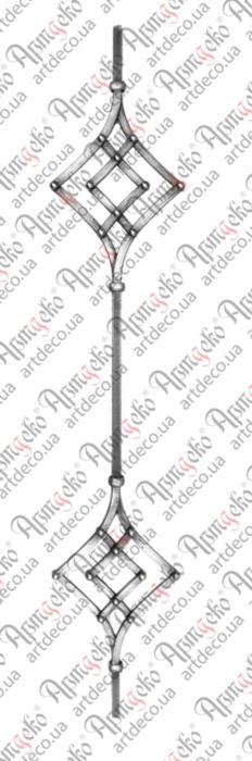 Кованные стойки для лестниц и балконов - изображениe 4