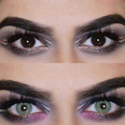 Зеленые линзы для зрения с диоптриями - изображениe 5