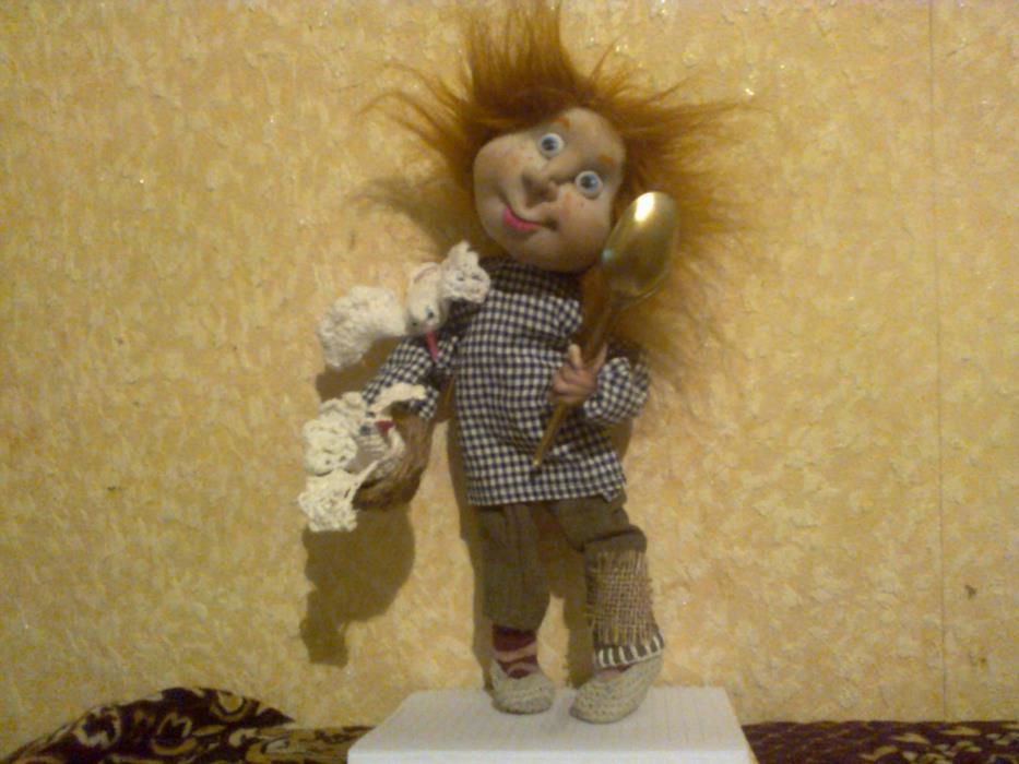 кукла ручной работы -домовой - изображениe 2