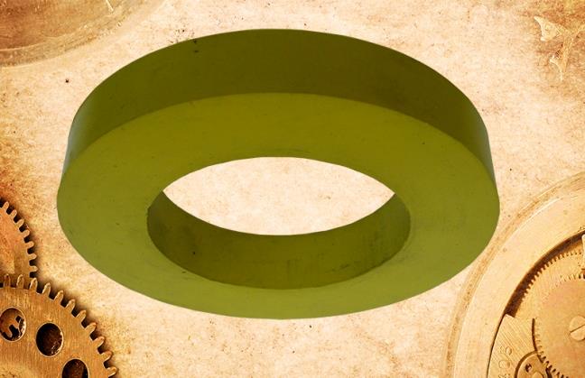 Ролик резиновый 102х61х16 мм транспортера приема высечки - изображениe 2