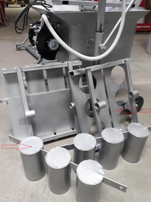   Станок  для  изготовления  шлакоблоков НВС-3х1 в Днепре - изображениe 1