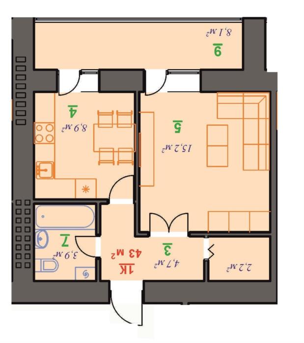 Квартири від забудовника Житловий комплекс Ювілейний - изображениe 3