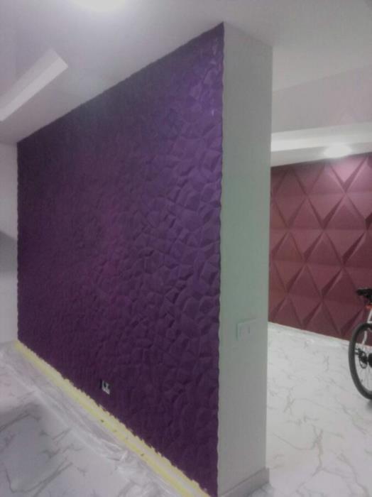 Установка поклейка 3д панелей в Киеве - изображениe 2