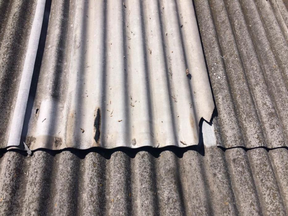 ремонт козырька балкона - изображениe 1