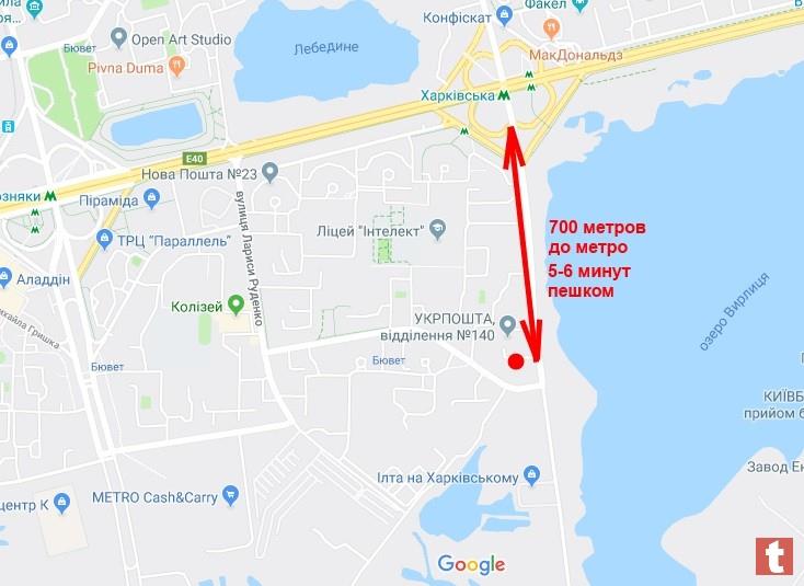 Квартира 54 метра 2 к Вишняковская 4 Осокорки Киев дом сдан - изображениe 4