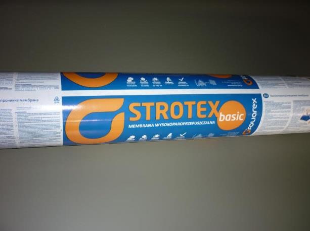 Мембрана STROTEX Basic 115 gm2Dinamic 135 gm2Suprime 170 gm2 STROTEX NEXTREAM 200gm2 Плівка STROTEX 110 PPPI плівка STROTEX AL 90 - изображениe 1