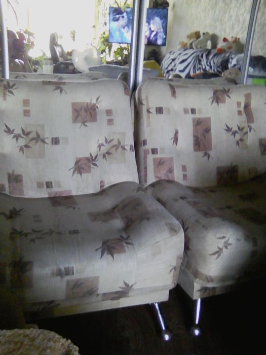   Продам два мягких кресла бу  - изображениe 4