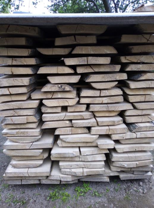 Ясень доска 50мм необрезная - изображениe 4