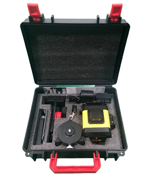 3D Лазерный уровень 12 линий STIF Germany Зеленый луч Нивелир  штатив - изображениe 2