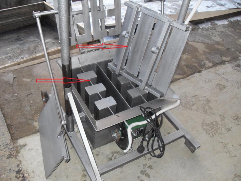 Вибростанок  для изготовления шлакоблоков  в Днепре  - изображениe 2