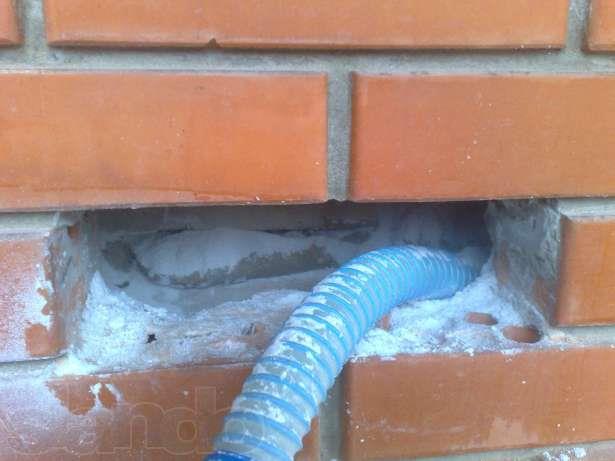 Утепление домов перлитом Задувка пустотелых стен за 1-2 дня Даже зимой - изображениe 2