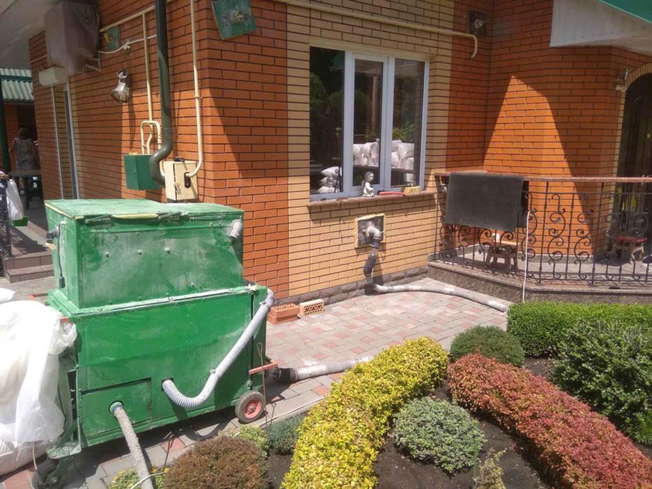 Утепление домов перлитом Задувка пустотелых стен за 1-2 дня Даже зимой - изображениe 4