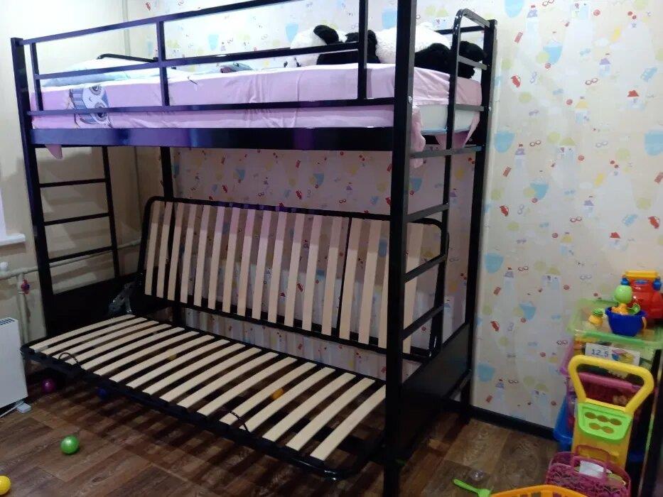 Двухъярусные металлические кровати - изображениe 2