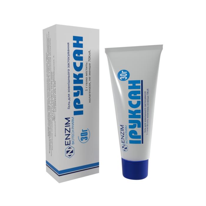 Ируксан Коллагеназа - крем от образования рубцов и шрамов - изображениe 2