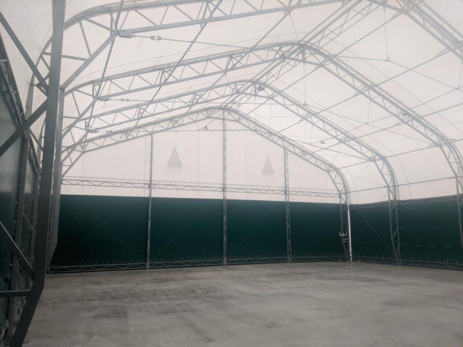 Проектирование производство и монтаж каркасно-тентовых быстровозводимых мобильных ангаров и складов - изображениe 4
