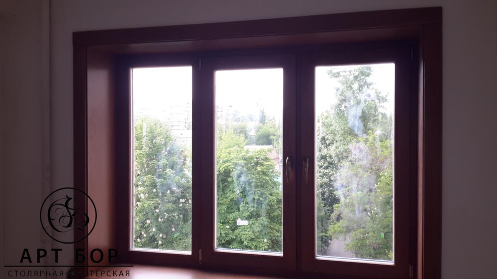 Деревянные окна - изображениe 1