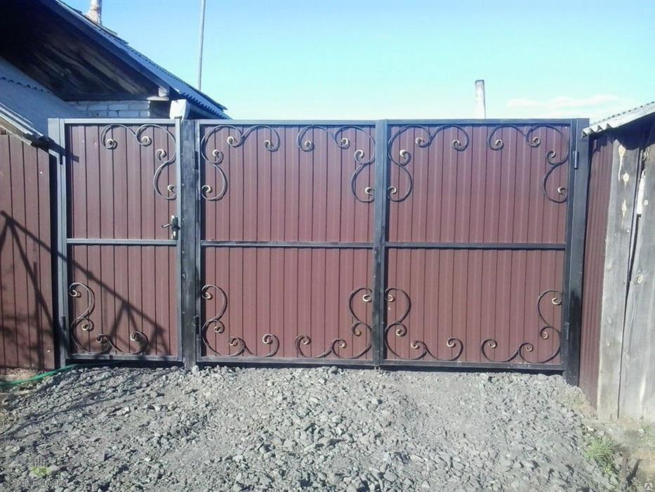 Вїзна брама Розпашні Ворота Ворота відкатні Автоматичні ворота - изображениe 2