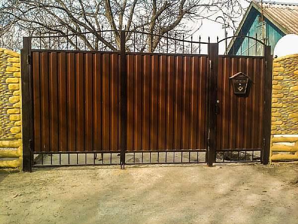 Въездные ворота Распашные ворота Откатные ворота Автоматические ворота - изображениe 3