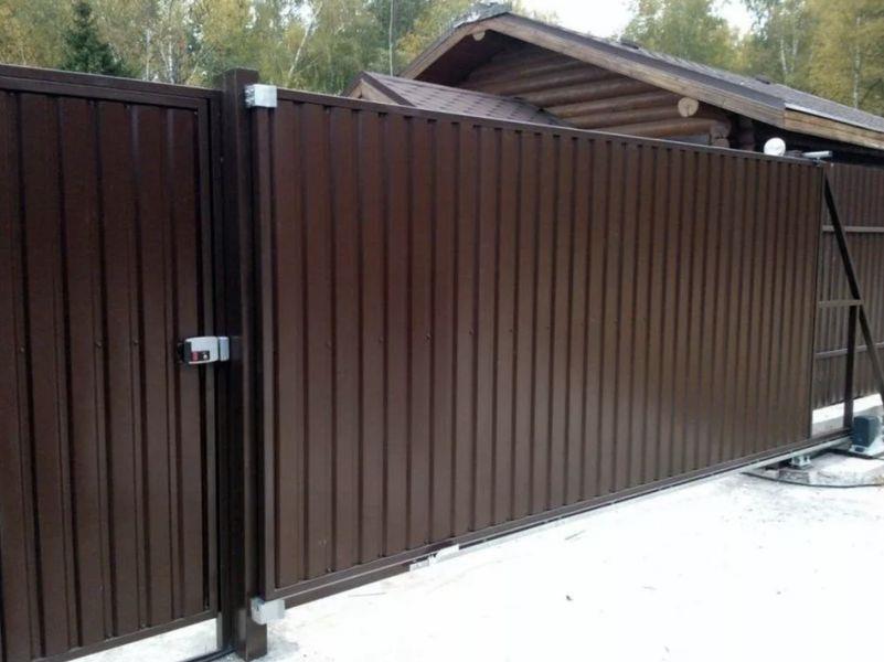 Въездные ворота Распашные ворота Откатные ворота Автоматические ворота - изображениe 4