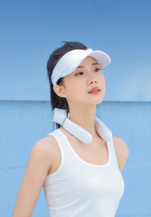 Вентилятор кондиционер на шею портативный 10 часов автономной работы - изображениe 2