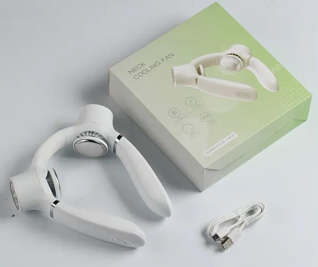 Вентилятор кондиционер на шею портативный 10 часов автономной работы - изображениe 4