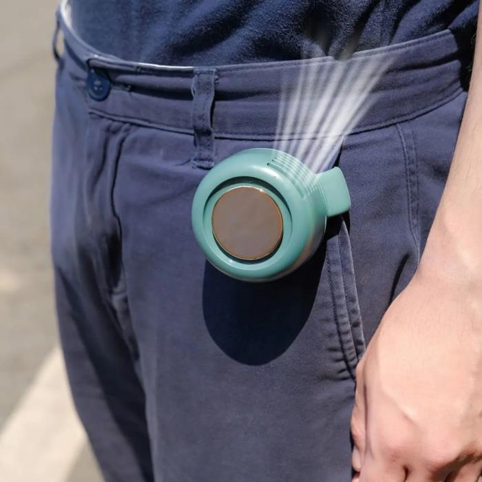 Мини вентилятор на прищепке клипсе 55 часов автономной работы - изображениe 10