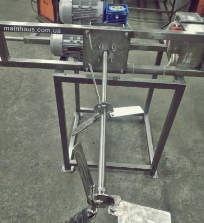 Мешалка для еврокуба міксер лопастний змішувач рідини 1  5кВт380В - изображениe 1