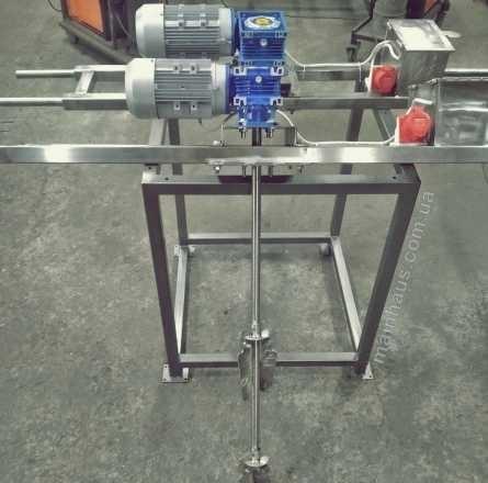 Мешалка для еврокуба міксер лопастний змішувач рідини 1  5кВт380В - изображениe 3