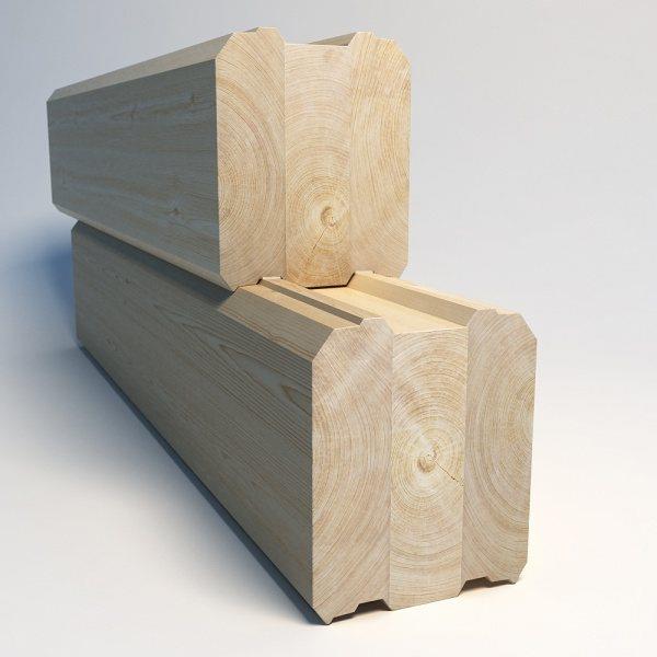 Брус будівельний клений і масив з термодерева