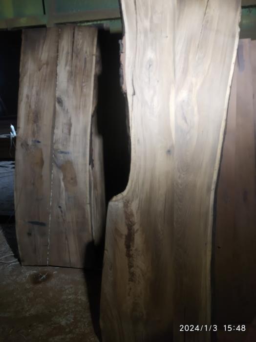 Меблевий щит з термодерева слеби стільниці з термодуба і термоясена