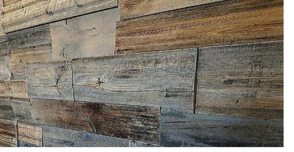 Дошка брашована з термососни штучне старіння амбарна дошка