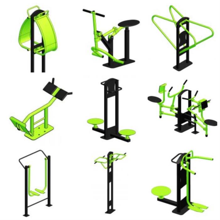 Вуличні тренажери - изображениe 14