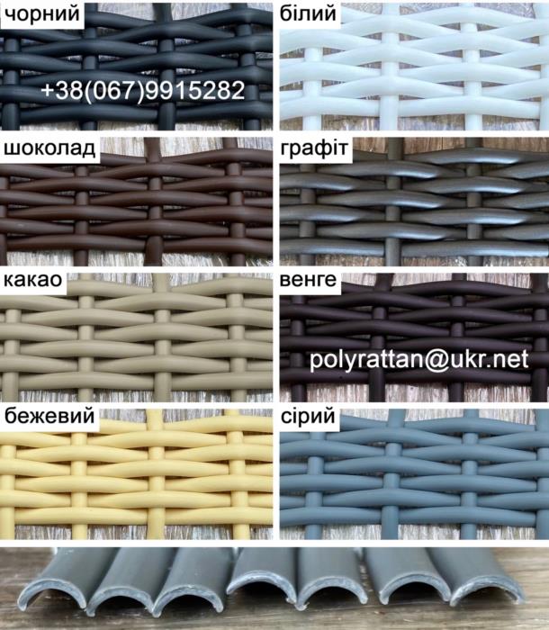 Штучний ротанг для плетіння у бухтах - искусственный ротанг купить