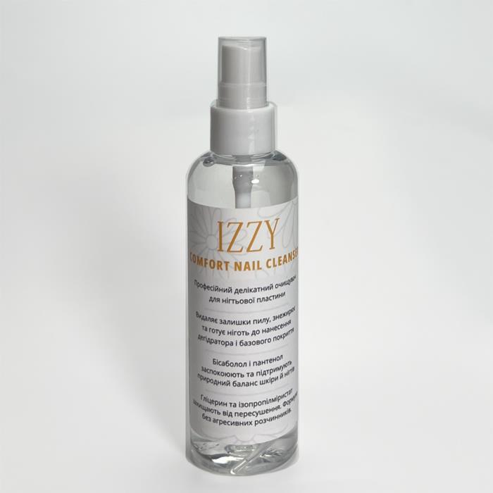Професійна Підготовка Нігтя Делікатний Очищувач Izzy Comfort Nail Cleanser 100мл