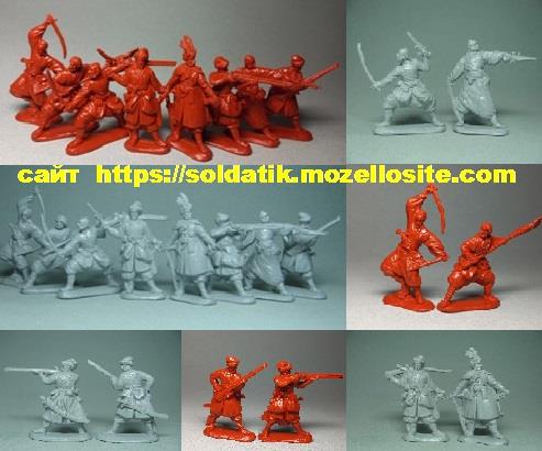 Солдатики коллекция Украинские казаки Средневековые воины Пираты эксклюзивный набор