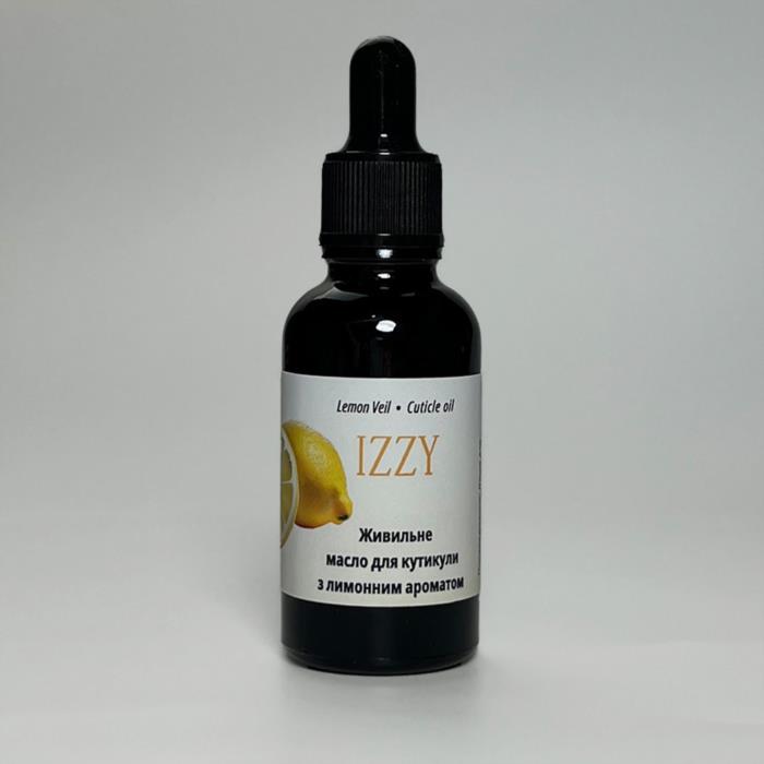 Аромат та Догляд Масло для Кутикули Izzy з Лимоном 30мл Професійний обм