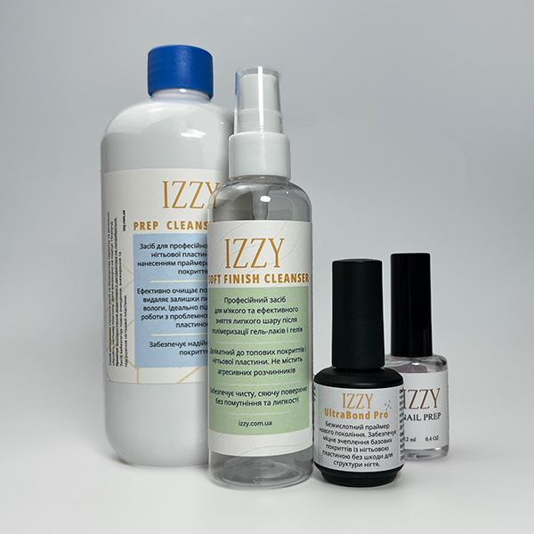 Максимальна Стійкість Засоби IZZY для Адгезії та Очищення Вся Лінійка