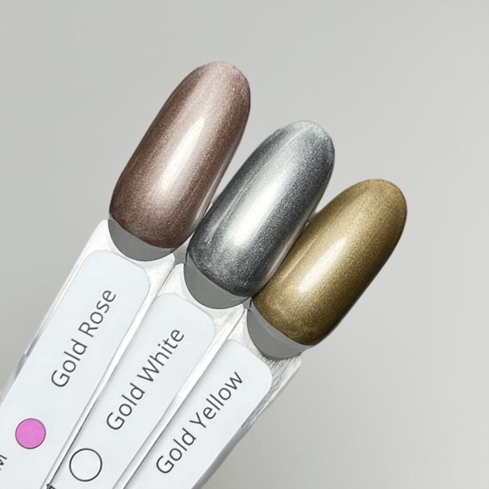 Ефект Рідкого Металу Золота Гель-фарба Izzy Gold Yellow Для лиття та дизайну