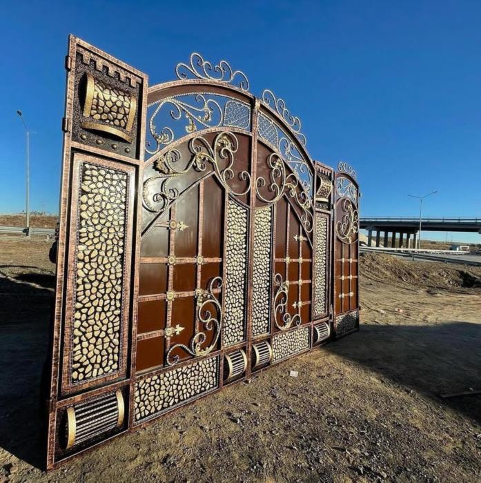 Металлические ворота в Кривом Роге - изображениe 6