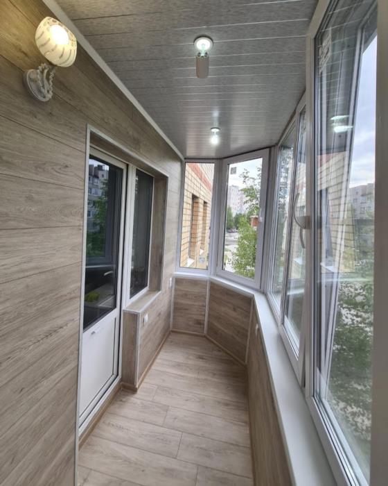 Застеклить балкон под ключ Кривой Рог - изображениe 6