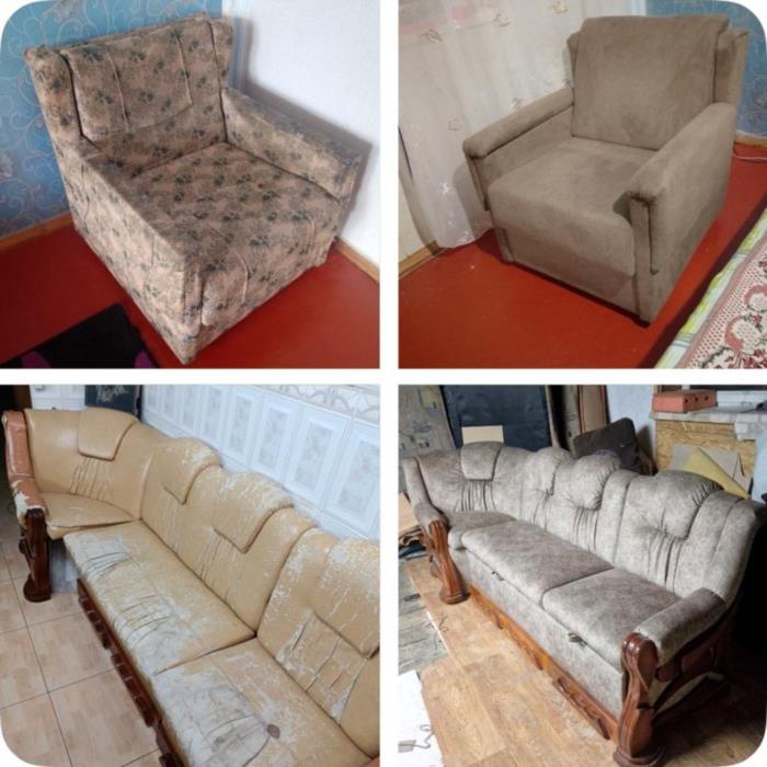 Перетяжка мяких меблів