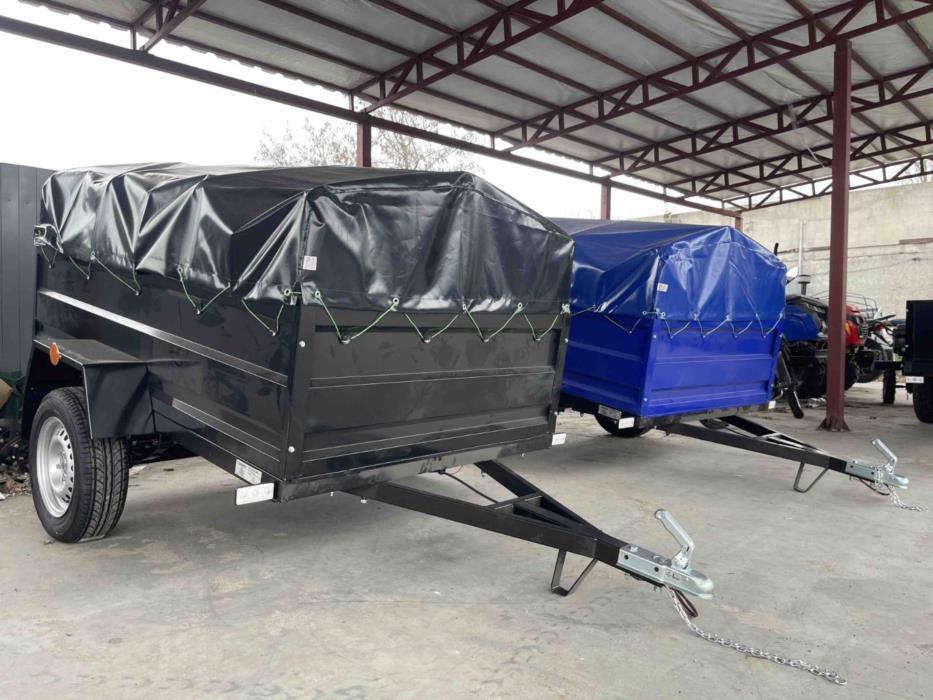 прицепы ДНЕПР дышло треугольное и тент ПВХ цена завода производителя - изображениe 13