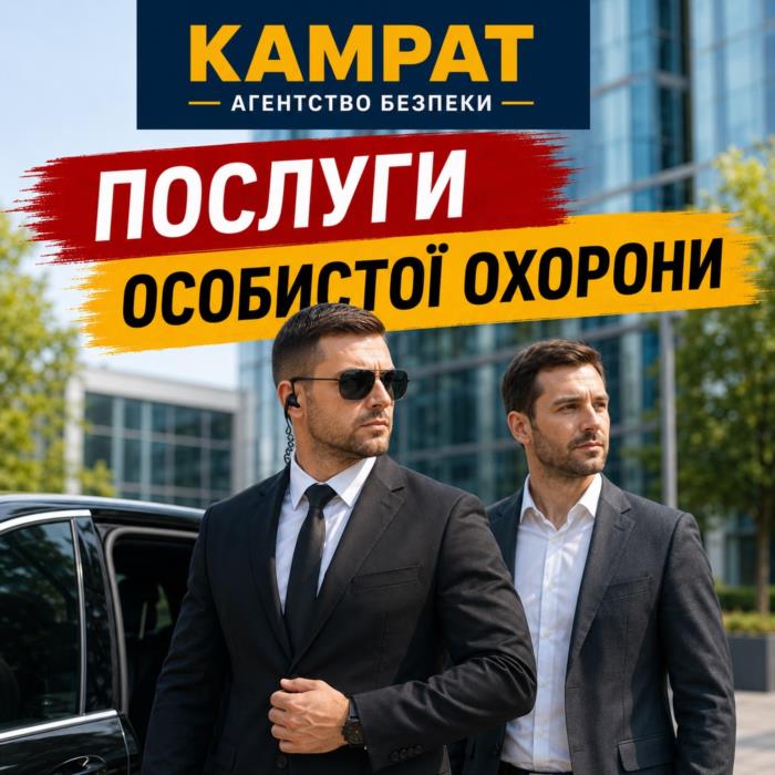 Особиста охорона Кривий Ріг Камрат